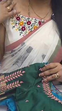 Embroidery blouse designs #trending