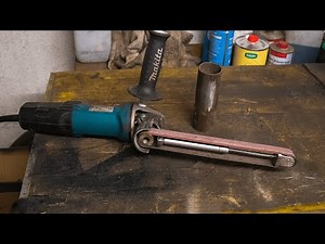 Homemade Power File | Grinder Attachment