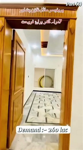 🏡 7 Marla Luxury Corner House for Sale – Professor Model Town, Peshawar #followback