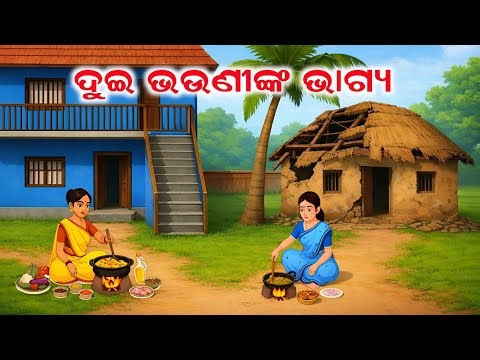 ✨ ଦୁଇ ଭଉଣୀଙ୍କ ଭାଗ୍ୟ | Odia Moral Story | Village Story in Odia | Heart Touching Kahani 💔