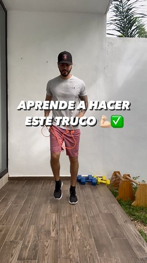 Diego Alvarez Ugena Arce on Instagram: "APRENDE Y GUARDA ESTE TRUCO!✅💾 . Los trucos con cuerda podemos irlos mejorando poco a poco!✅💪🏻 En mis clases online como es mucho más personalizado podemos aprender más y más ! Mándame mensaje si te interesa las clases online !💬💻 . #jumprope #jumping #jump #saltar #saltando #saltarlacuerda #saltarlasoga #jumpman #jumprope #jumpingropeworkout #workout #tutorial #mexico"