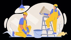 Showcase Construction Services Flat Style Animation Stock Footage Video (100% Royalty-free) 3670760483 | Shutterstock