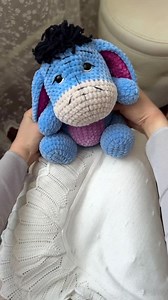 Eeyore Crochet Pattern: Donkey Amigurumi Plush Toy Animal (PDF Pattern English) - Etsy