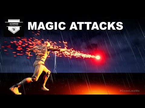 Unreal Magic Attacks 2 - Fireball Trail