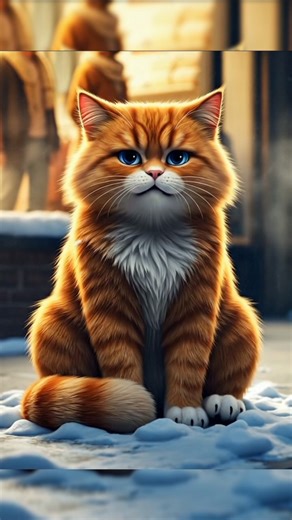 “We Feel Cold Too 😿 | Sad Funny Cat Cartoon Story That Will Break Your Heart”#cat #short #ai