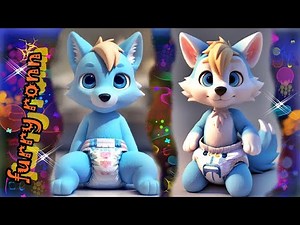 Anime Baby furries (diaper 55)