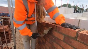 409K views · 10K reactions | A Woman's Quest to Become a Master Bricklayer #bricklayer #brickwork #layingbricks #femalebricklayer | Charlie Collison | Facebook