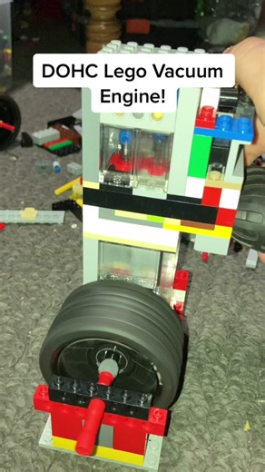 Building a High RPM 4x4 Piston Lego Engine | Amazing Engineering!