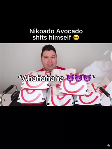 The fact that he shat himself so many times that it’s enough for a compilation video #fyp #foryoupage #nikoavocado #fart #poop #shart