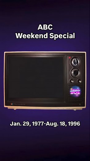 “ABC Weekend Special” ran for 17 seasons from Jan. 29, 1977-Aug. 18, 1996 📺 . . . #ABCWeekendSpecial #OGReadmore #80s #80sKid #GenX #LosOchenta #Vintage #80sCommunity #OldSchool #Nostalgia #Nostalgico #TimeMachine #BackToThe80s #1980s #ILoveThe80s #90s #70sBaby #ILoveThe90s #90sKid #Reels #FYP #Instagood #GoodVibes #Fun #TrulyOutrageous80s | TrulyOutrageous Eighties