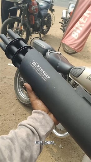 BULLET Exhaust install 🤐 SUBSCRIBE ME 😁