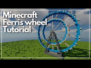 How To Make a Ferris Wheel In Minecraft 1.19!