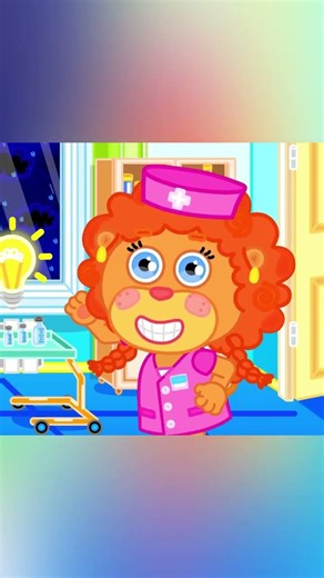 Indonesian Lion Family | Big Thermometer | Children's Cartoon