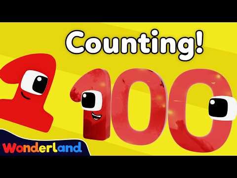Wonderland: Count from 1 to 100 | Learn to count | Number Fun!