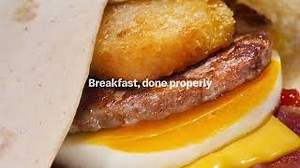 McDonalds Breakfast | Breakfast Wrap advert UK
