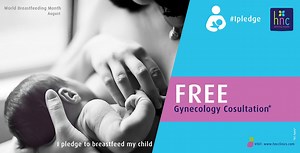 Pledge for Free Gynecology Consultation. All respected women to Join with hnc #Ipledge to breastfeed my child " campaign and register with hnc to get your first gynecology consultation for absolutely free. Please click the link http://www.hnchospitals.com/ipledge.php and register your appointment. Register for free gynecology consultation offer valid from August 15 to 30th only. For More Details Please call :042687272 or visit hnc clinic Abuhail,Deira . | HNC Healthcare Group