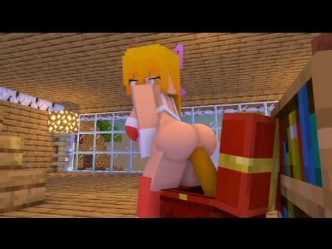 Christmas - Minecraft Girl Poop Animation