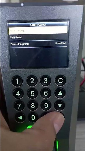Zkteco F18 Add Password Open Door