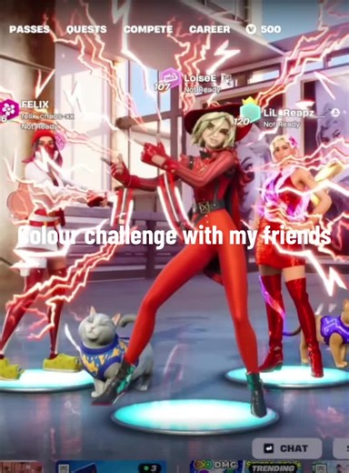 Colour Challenge in Fortnite with Friends