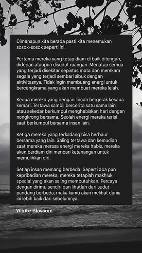 #quote #white_blossom #fypシ #fypdongggggggg #introvert #pendiam #ekstrovert #ambivert #pendiambukanberartisombong