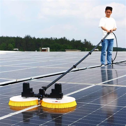 Solar Panel Washing Machine Kit Pannelli Power Panels Window Brush Cleaner Powered Fed Cleaning Solar Panel Washing