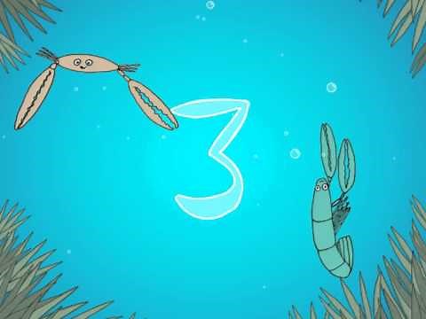 Sesame Street Animation - Counting Underwater