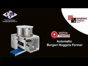 The Automatic Burger Patty Forming Machine | burger patty making machine| Dr. Froeb India