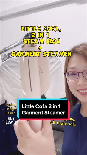 Konka Little Cofa 2-in-1 Steam Iron & Garment Steamer