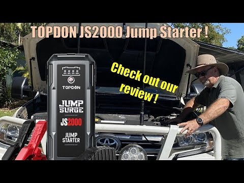 TOPDON JS2000 JUMP START REVIEW