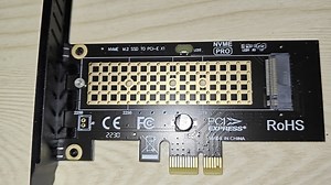 台式机扩展固态硬盘的神器——PCIe转M.2转接卡