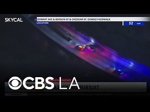 Carjacking suspects run into Whittier neighborhood on foot following lengthy pursuit