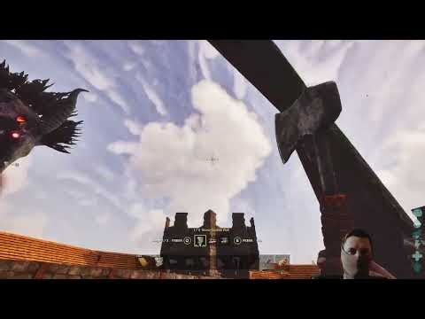 ARK 83: Survival Ascended – Palace Progress with Glass Floors & Realistic Overhanging Roof