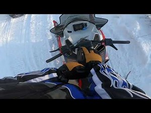 Riding The Trails on a Polaris Rush 600 Pro-R!