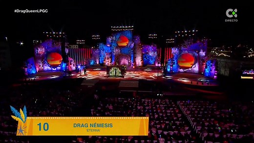 36K views · 1.3K reactions |  #DragQueenLPGC | Al escenario Drag Némesis Es el décimo drag de la gala. Presenta el espectáculo ‘Eterna’, diseñado por Ary Martín y Alexis Moreno. #CarnavalLPGC | RadioTelevisión Canaria - RTVC.es | Facebook