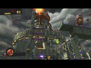Sonic Forces - Stage 25 All Red Star Rings Imperial Tower (Eggman Empire Fortress)
