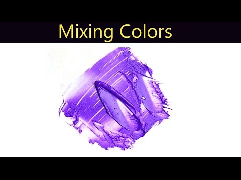How To Make Royal Blue Color Paint - Mixing Colors