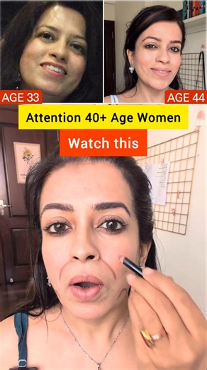 Stop Sagging Jowls & Smile Lines! 40+ Face Massage 💆‍♀️✨ #faceyoga #antiaging #skintips