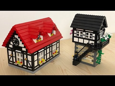 Lego Bautipps: Fachwerkhäuser