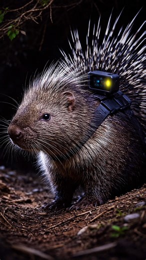 Inside a Porcupine’s Burrow | TRUE POV Underground Life (Hidden Animal World)