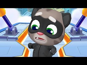 Tom Hero Dash Gameplay | Talking Tom Superhero Adventure & Fun Run 2025
