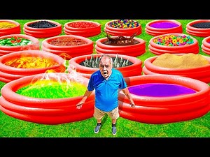 50 Mystery Pools.. DONT Trust Fall into the Wrong One