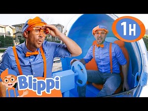 Wanna Drive the Blippi Mobile? | Blippi Vehicles | Learning Videos for Kids