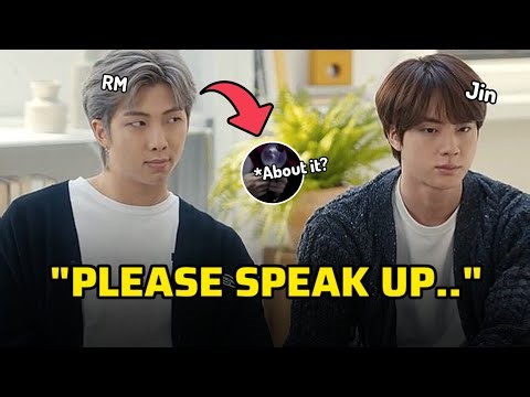 Important Matter?! Why Fans Beg Jin & RM to Speak Up about this? What's going on?!