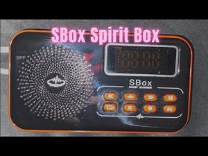 SBox Spirit Box + EVP Recorder with Built-in Flashlight Review