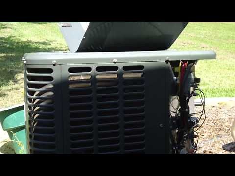 HVAC Install: Goodman Condenser Install