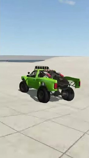 100MPH Prerunner Suspension Test #2 | BeamNG.drive
