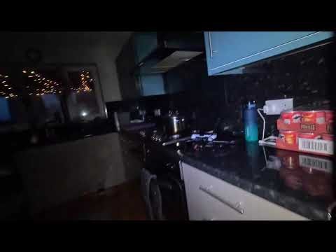 Walmart power outage emergency light start turning off after 90 minutes filling with GoPro