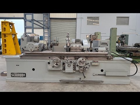 Heavy-Duty Cylindrical Grinder Machine - Schaudt Germany - 1500 mm Length of Job