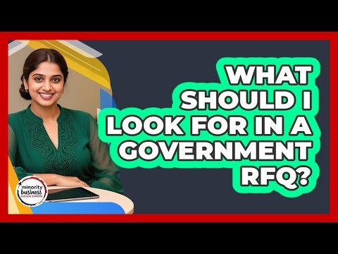 What Should I Look For In A Government RFQ?