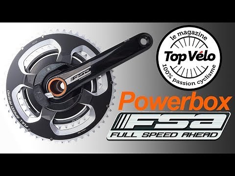 Essai pédalier capteur de puissance FSA Powerbox Aluminium Compact